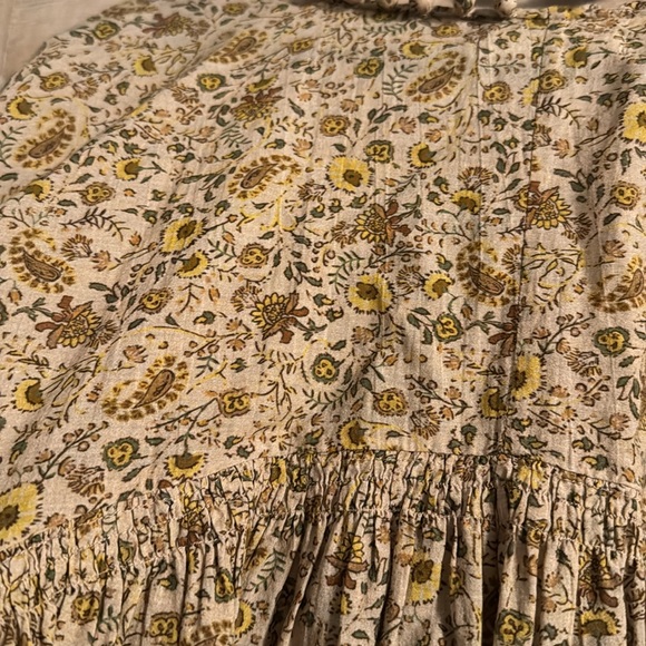 D O E N flowing cotton blouse. - Picture 6 of 7